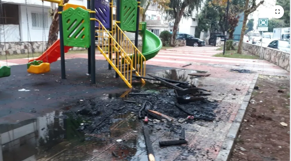 Çocuk Parklarına Yapılan Saldırı Tepki Çekti