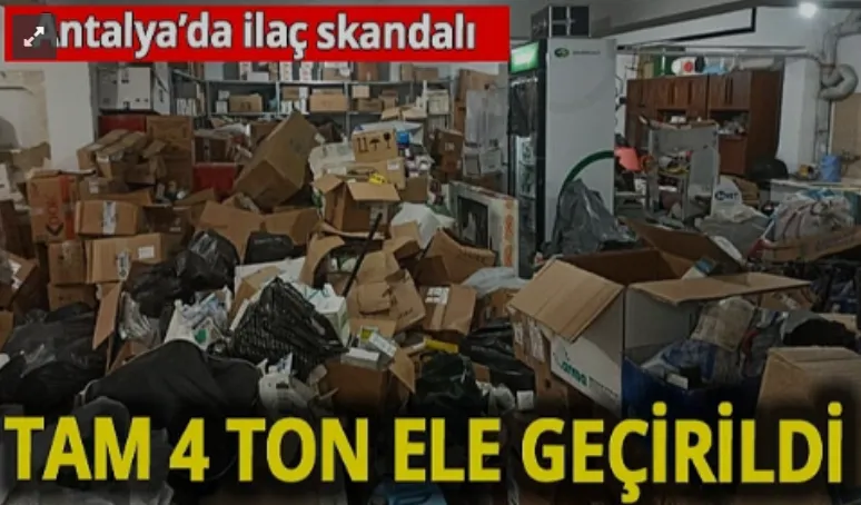 Hayvan tedavisinde kullanılan kaçak 4 ton ilaç ele geçirildi