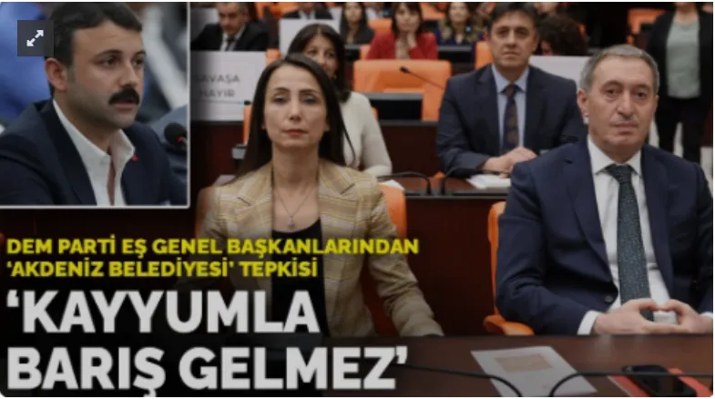 DEM Parti Eş Genel Başkanlarından 