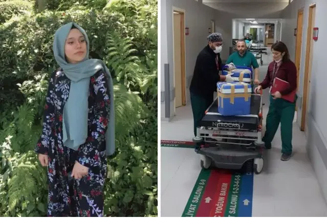 Ailesi kızlarının organlarını el sallayarak uğurladı!