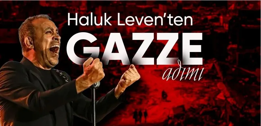 Haluk Levent konser gelirini Gazze