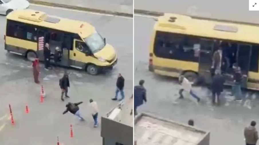  Minibüsçüden yolcuya 