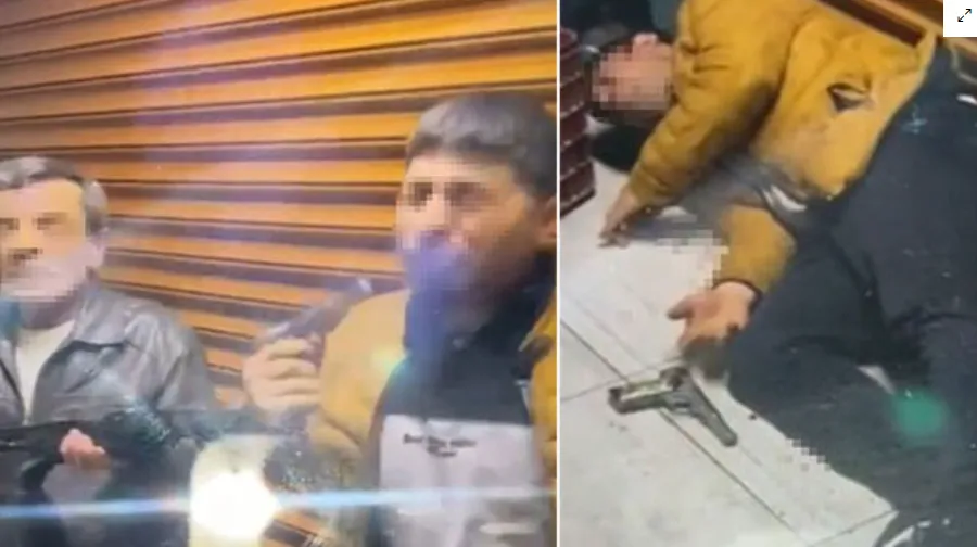 Kazayla boğazından vuruldu
