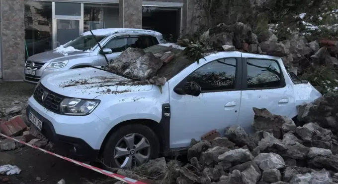 Ölümden saniyelerle kurtuldu! Trabzon