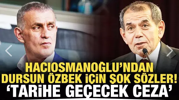 TFF Başkanı Hacıosmanoğlu