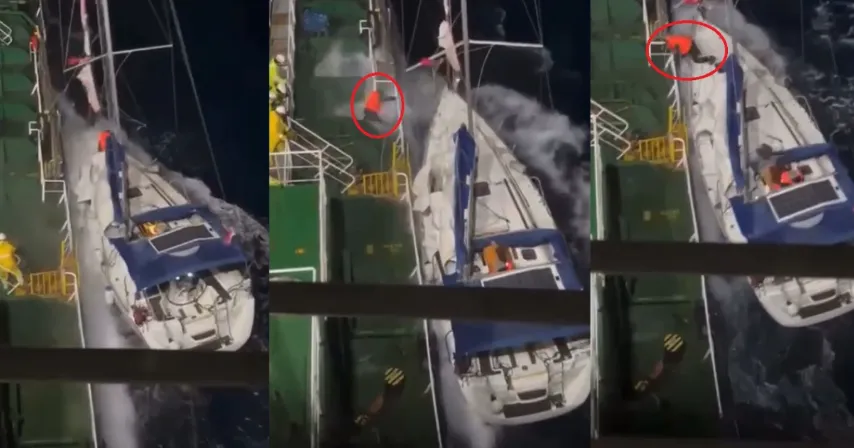 Antalya Körfezi’nde fırtınaya yakalanan teknede can pazarı