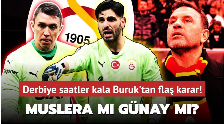 Derbiye saatler kala Okan Buruk