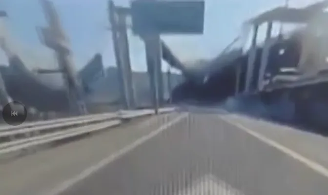 Güney Kore’deki otoyol inşaatında facia gibi kaza