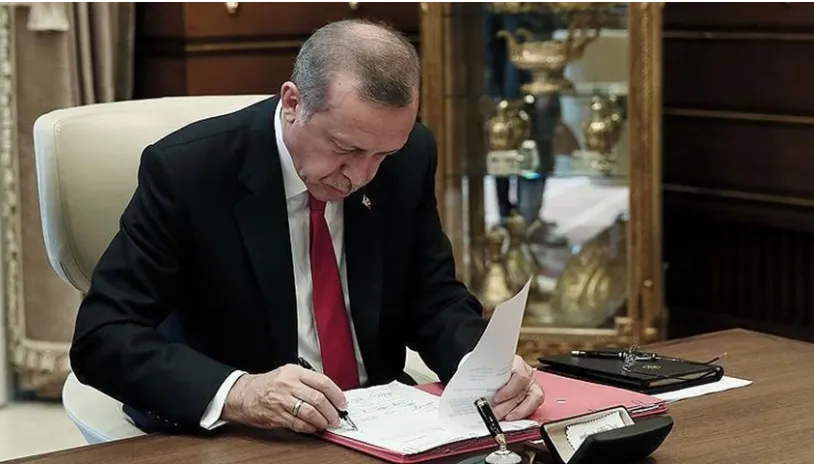Cumhurbaşkanı Erdoğan imzaladı. Cumhurbaşkanı Başdanışmanlığı
