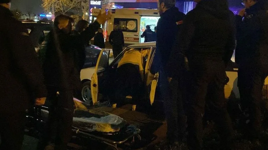 Otomobilde başından vurulmuş halde bulundu
