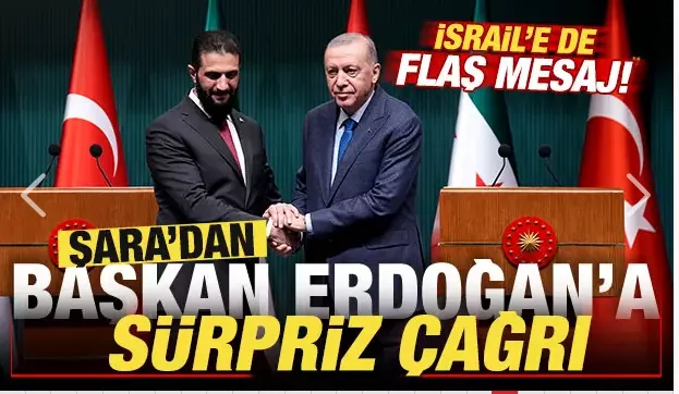 Suriye Cumhurbaşkanı Ahmed Şara