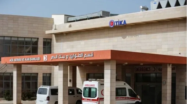 İsrail ordusu Filistin-Türkiye Hastanesi