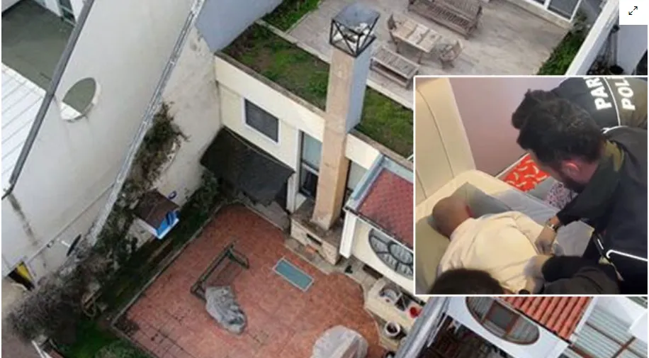 Piyasa değeri 15 milyon TL! Koku ihbarıyla 3 katlı villaya baskın!