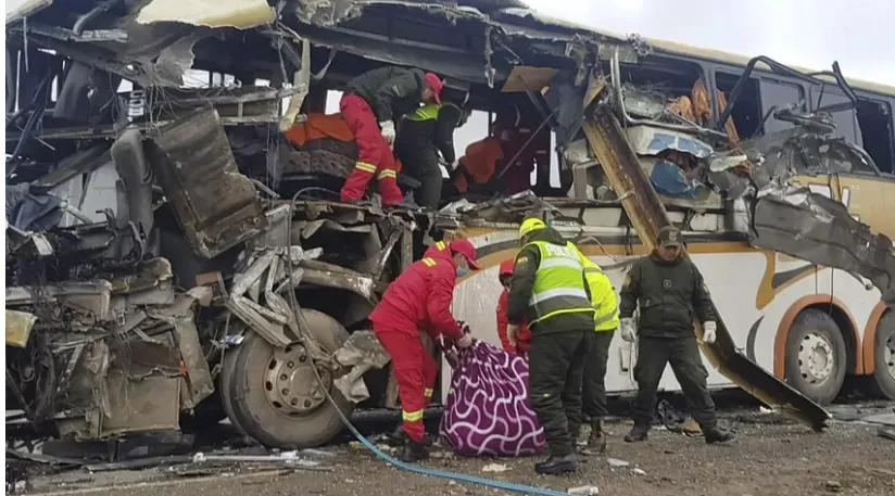 Katliam gibi otobüs kazası: 10