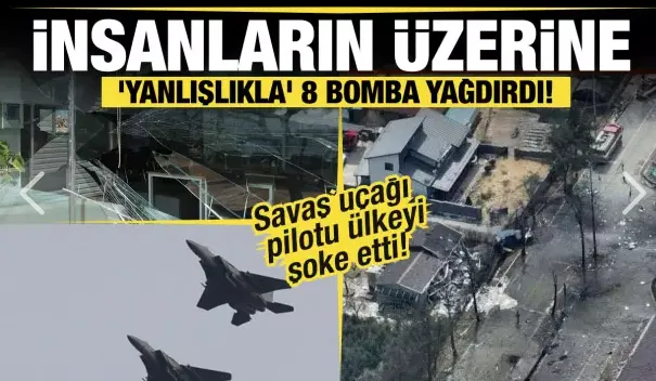 Güney Kore kendi topraklarını bombaladı!
