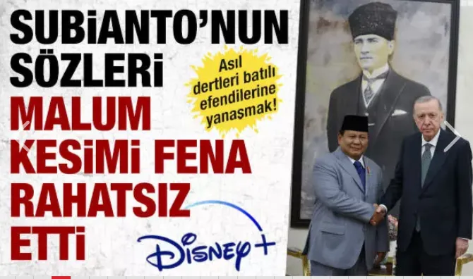 Subianto’nun evindeki heykel ve çakma Atatürkçüler!