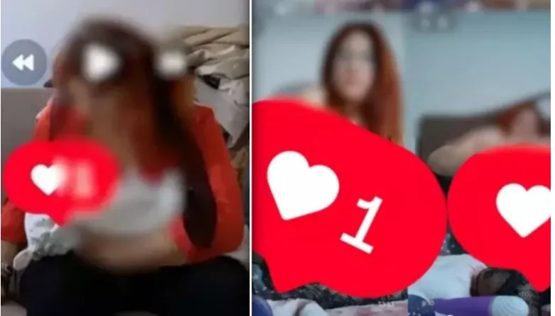 Sivas’ta TikTok skandalı: Yeni doğum yapan annenin müstehcen paylaşımları infial yarattı!