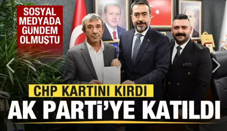 CHP kartını kırmıştı: O isim AK Parti