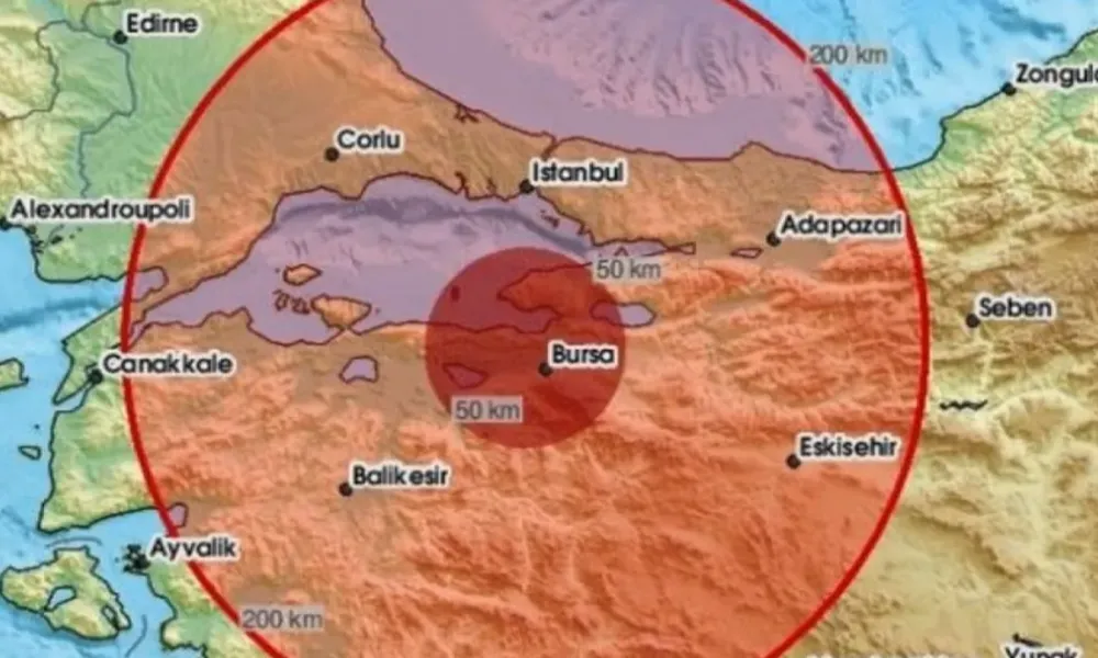 Bursa Sallandı! Mustafakemalpaşa’da Geceyi Harekete Geçiren Deprem