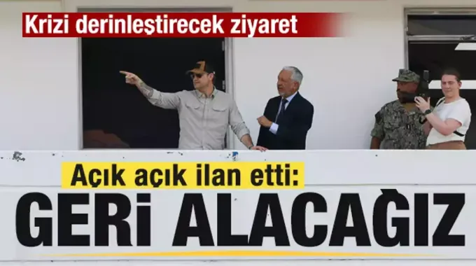 Gerilimi yükseltecek ziyaret! ABD açık açık ilan etti: Geri alacağız