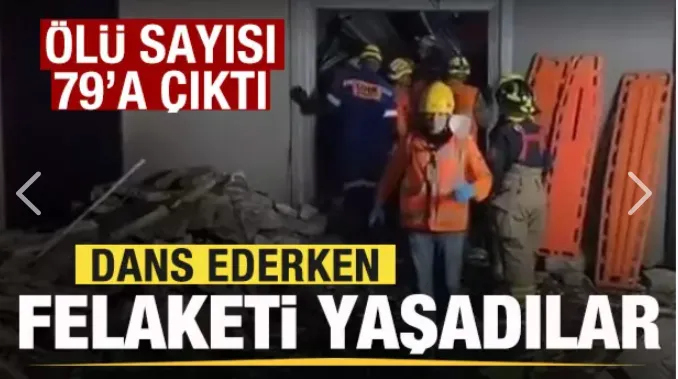 Dans ederken felaketi yaşadılar: Ölü sayısı 79