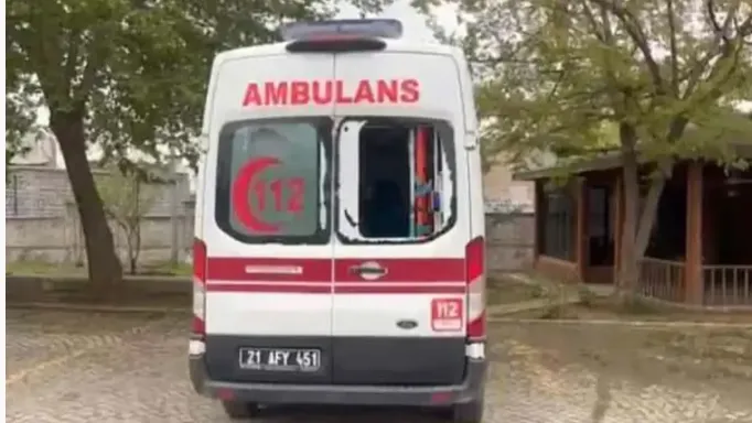 Diyarbakır’da ambulansa 76’ncı kez taşlı saldırıda bulundu, gözaltına alındı