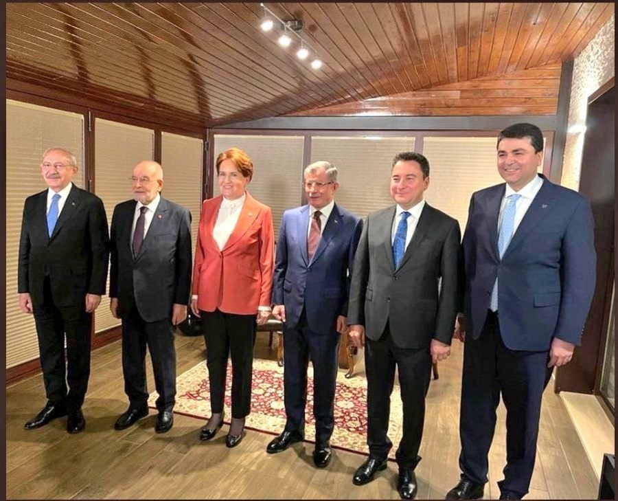 Alti muhalefet partisinin genel baskani bir araya geldi: Oturma krizine yuvarlak masa çözümü