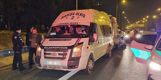 Cinayet süphelisini ararken sürücüye ceza yagdi!